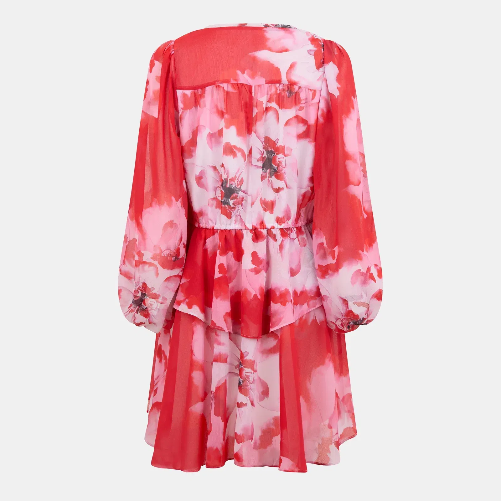 Leyna Tie-Fastened Mini Dress