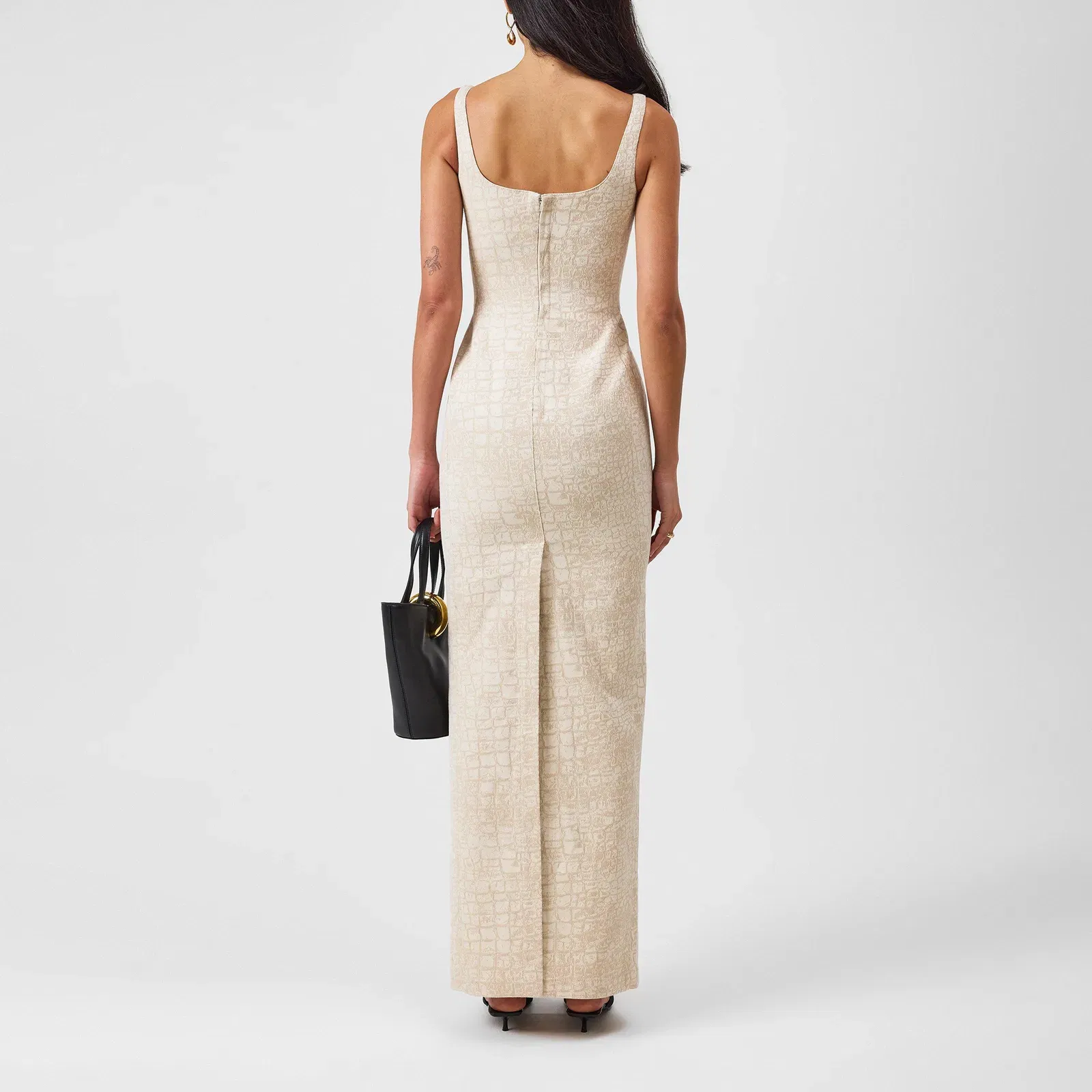 Croc Maxi Dress