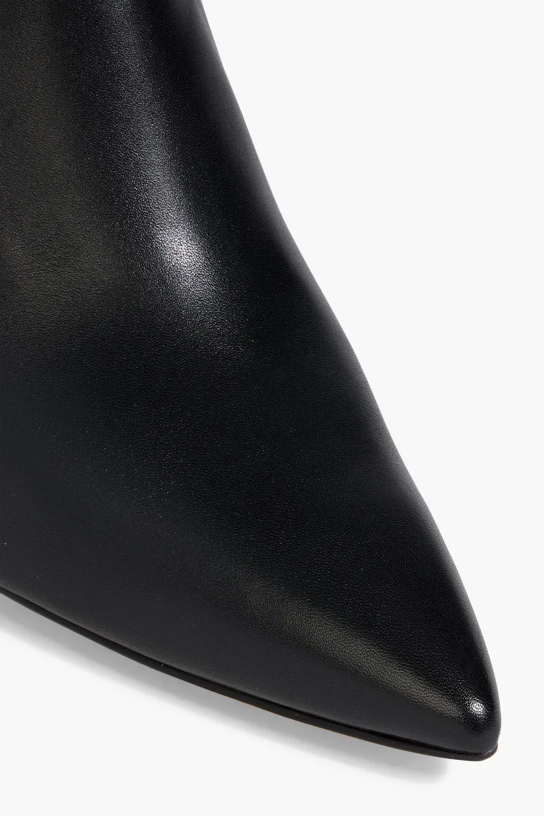 Stuart Weitzman Renegade 75 Leather Ankle Boots Black Women's