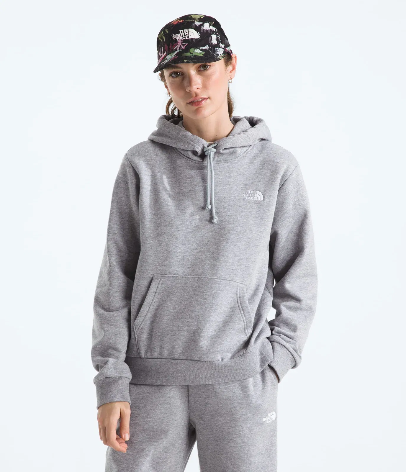 The North Face Women’s Evolution Simple Dome Regular Hoodie TNF Pale Grey Heather