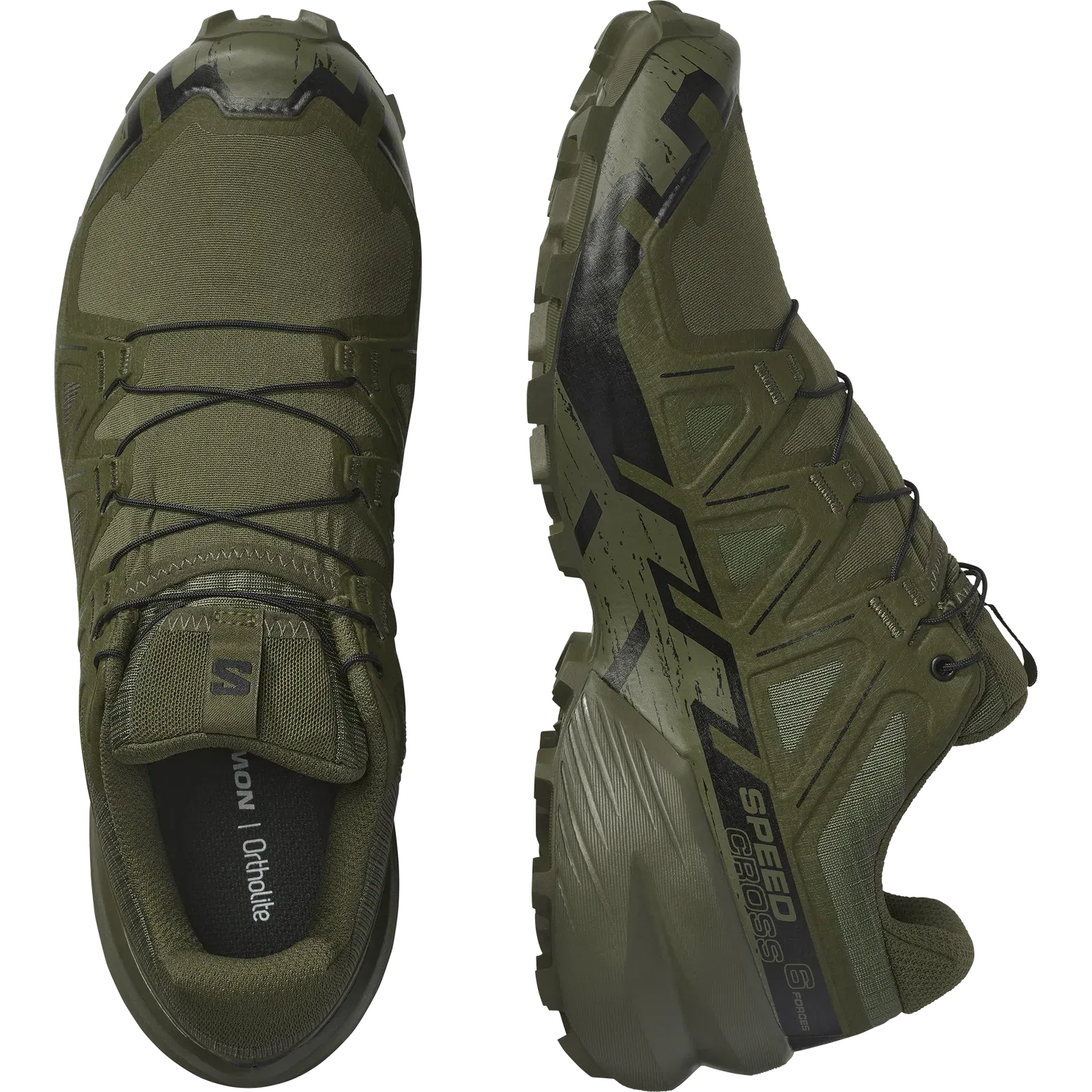 Salomon Speedcross 6 Forces Shoes Ranger Green