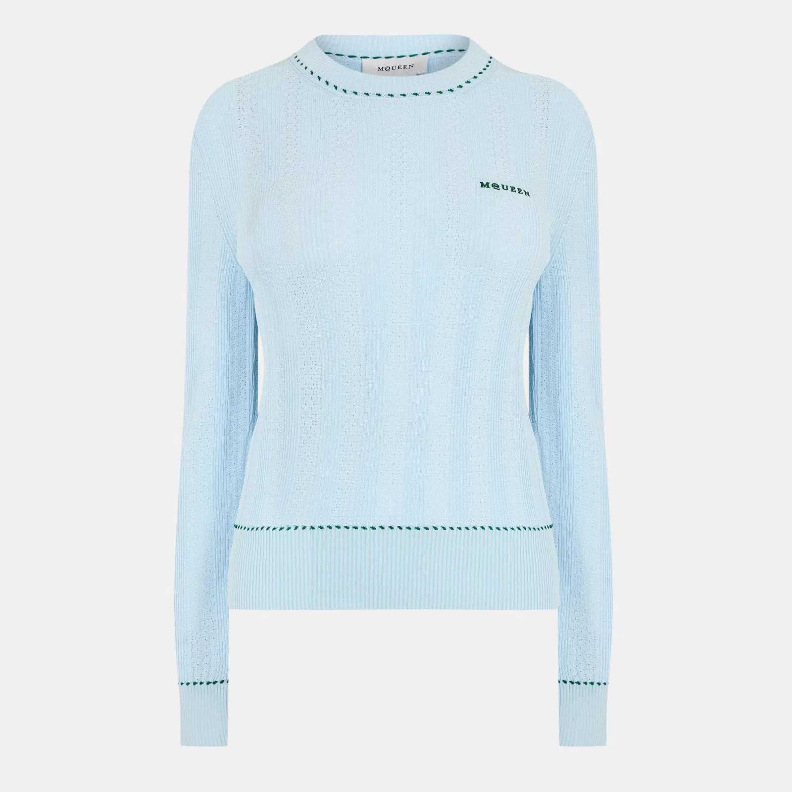 Alex Log Knitted Crew Neck Jumper