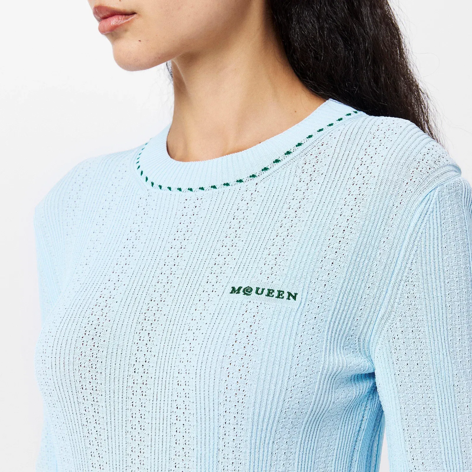 Alex Log Knitted Crew Neck Jumper