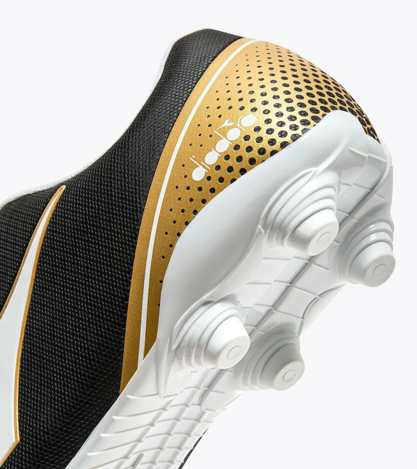 Diadora Pichichi 7 Mg14 Black/White/Gold