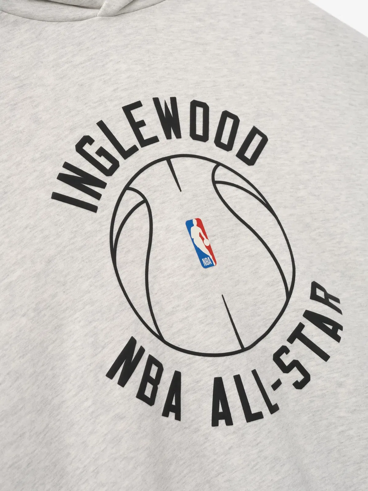 Essentials Inglewood X All Star Weekend '26 90S Hoodie Oatmeal Heather
