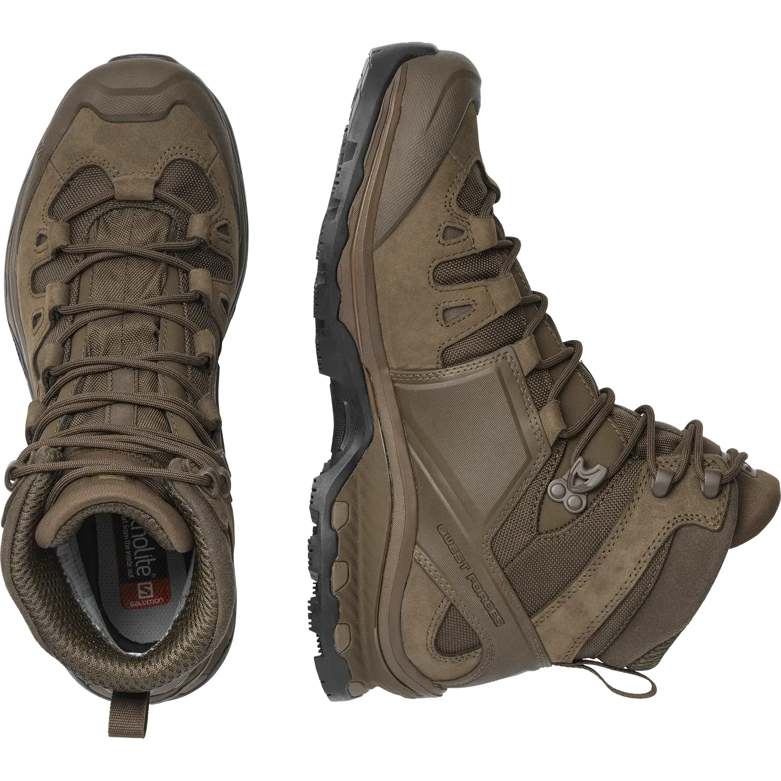 Salomon Quest 4D Forces 2 En Forces Shoes Earth Brown