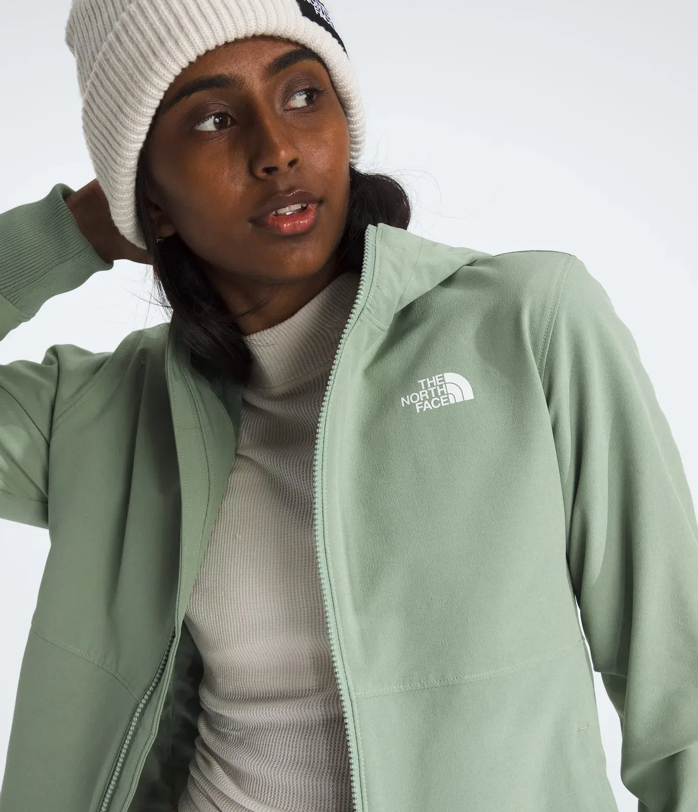 The North Face Women’s Shelbe Raschel Hoodie Slate Moss