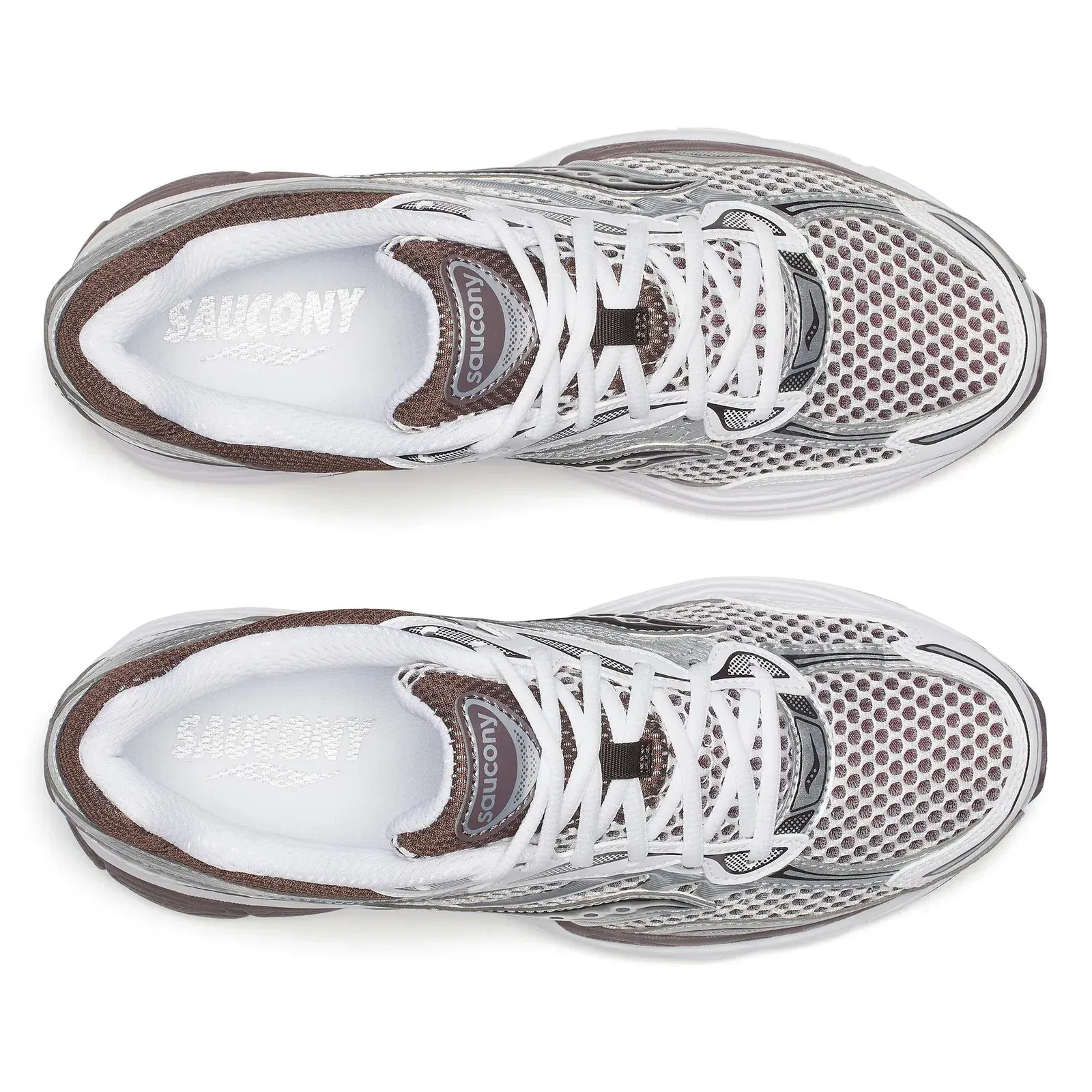 Saucony ProGrid Omni 9 White | Brown