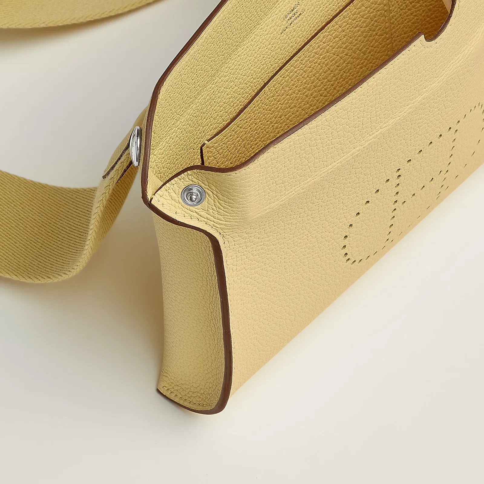 Hermes Herms Videpoches Bag Jaune Poussin