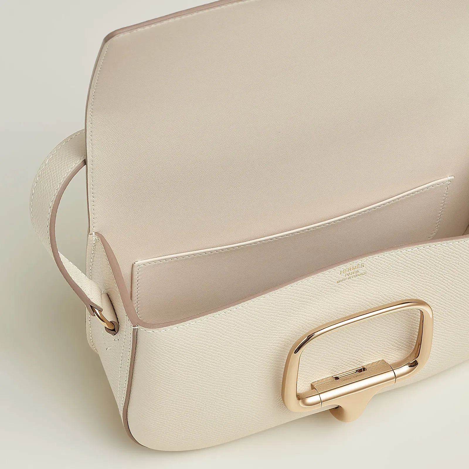 Hermes Herms Della Cavalleria Elan Bag Gold