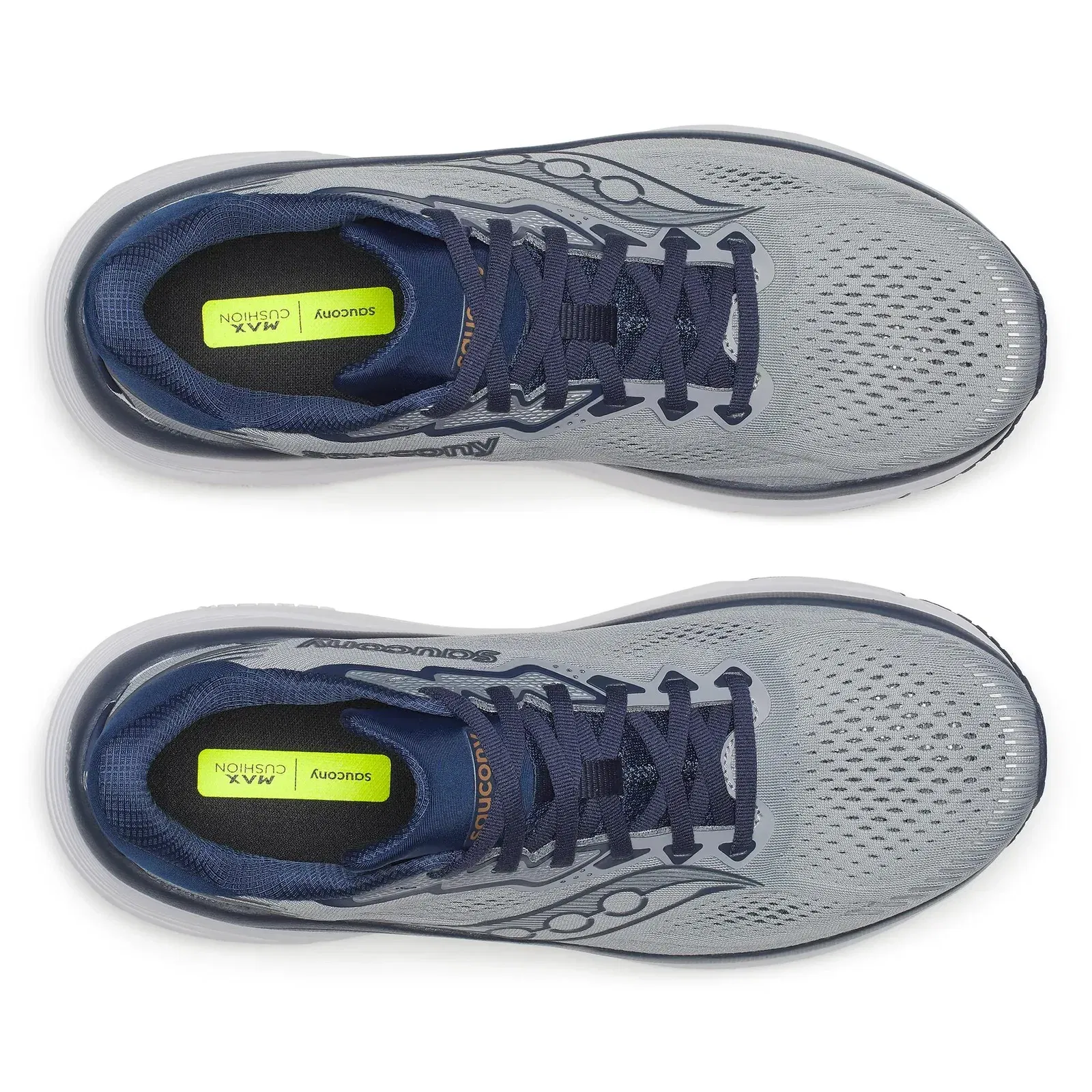 Saucony Men's Guide 19 Extra Wide Fossil | Navy