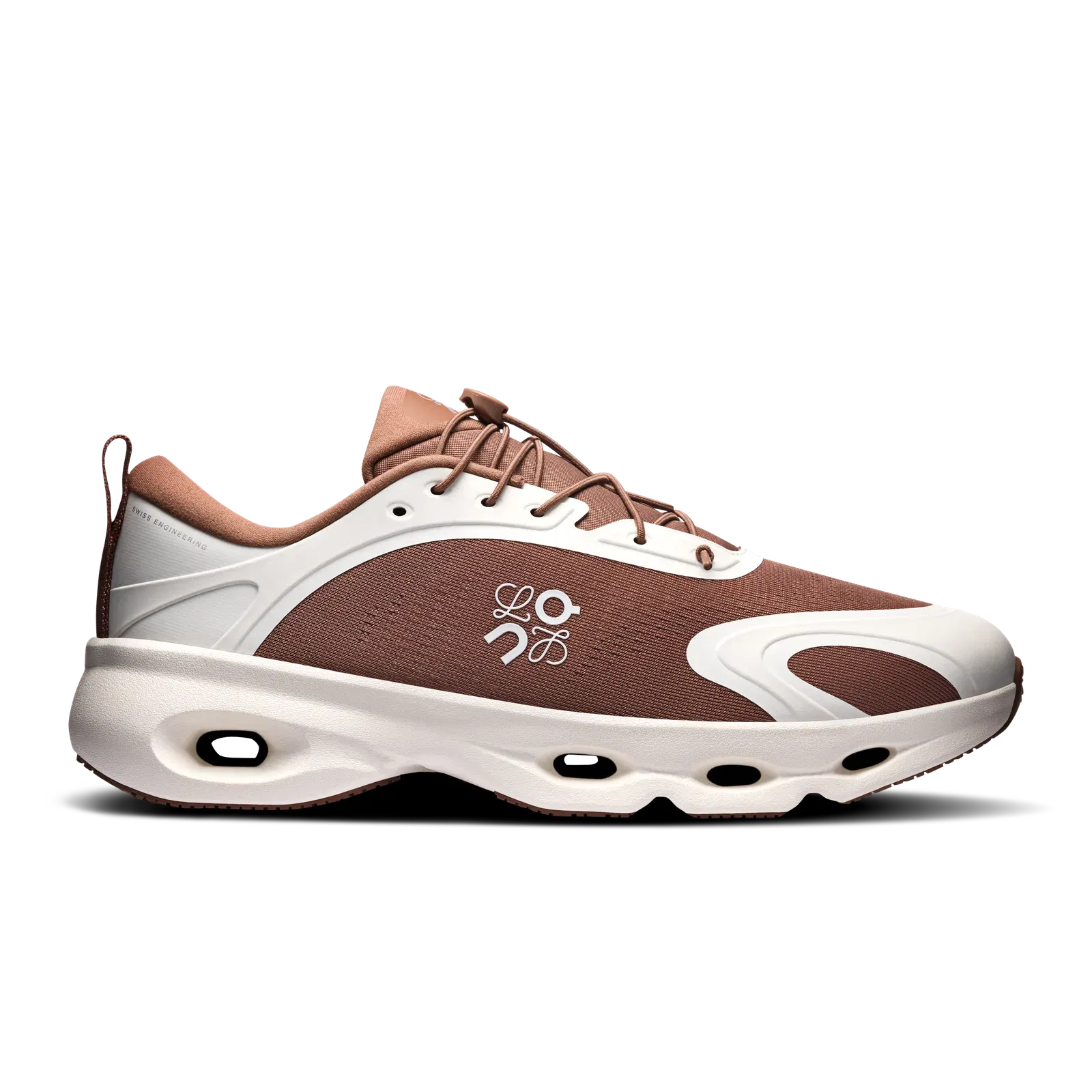 On Cloudsolo Loewe Taupe Eggshell