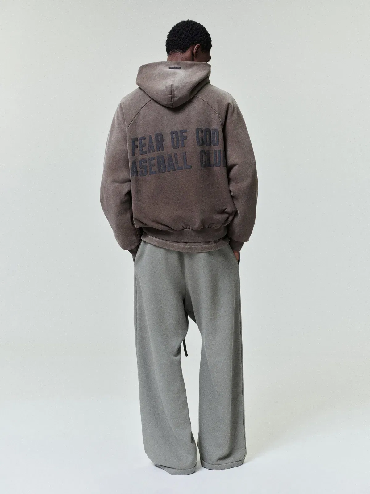 Essentials Wide Leg Sweatpants Clay