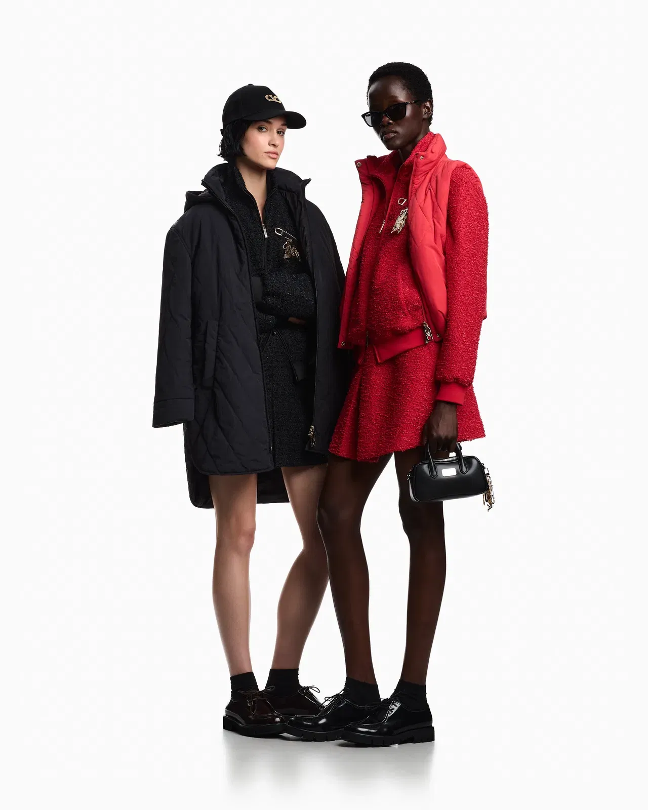 Emporio Armani Lunar New Year quilted nylon taffeta parka