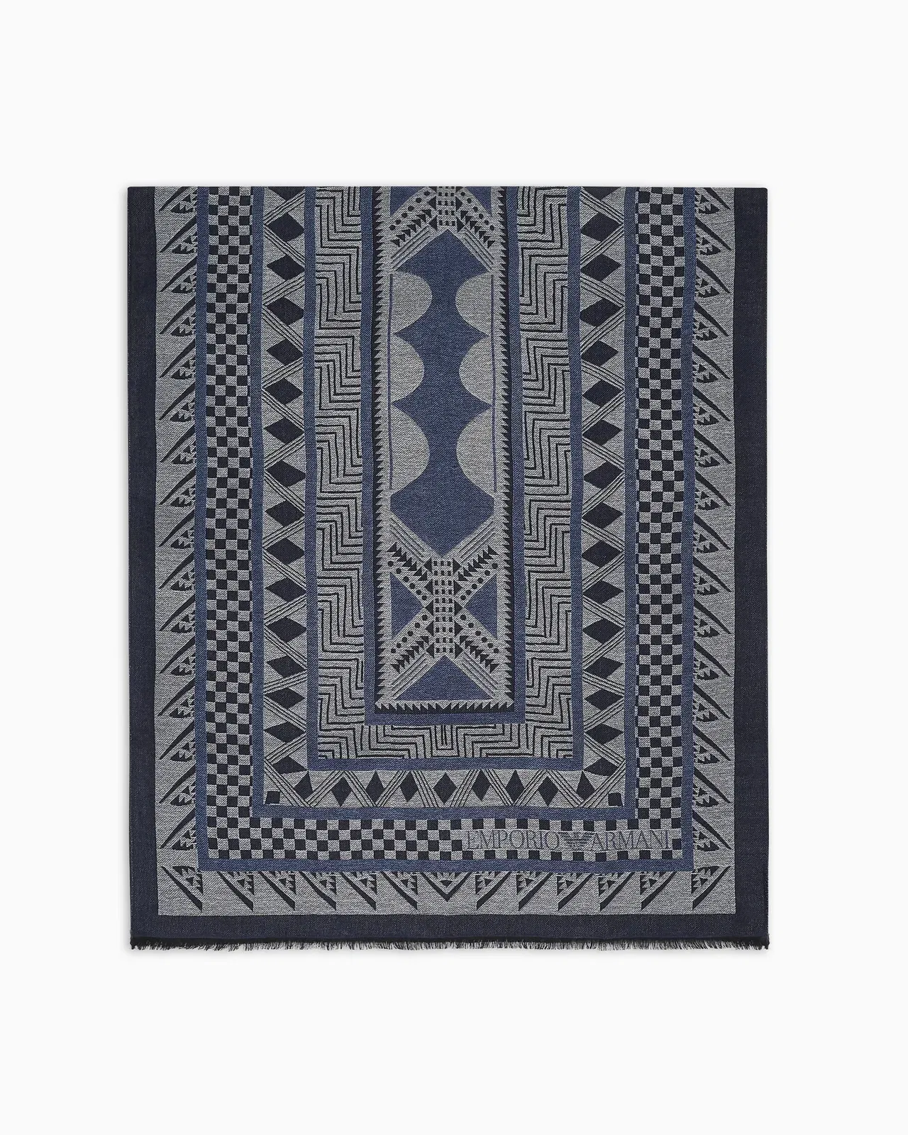 Emporio Armani Stole in a Turkish patterned jacquard