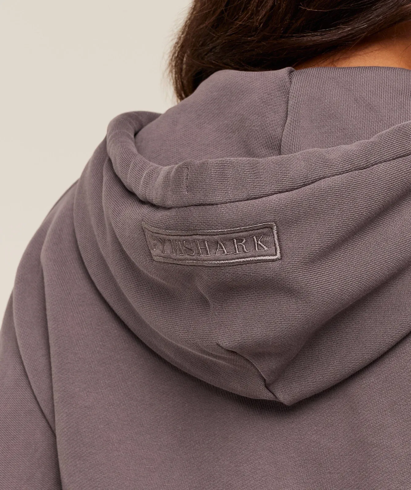 Gymshark Pump Zip Through Hoodie - GS Cool Brown/WASH