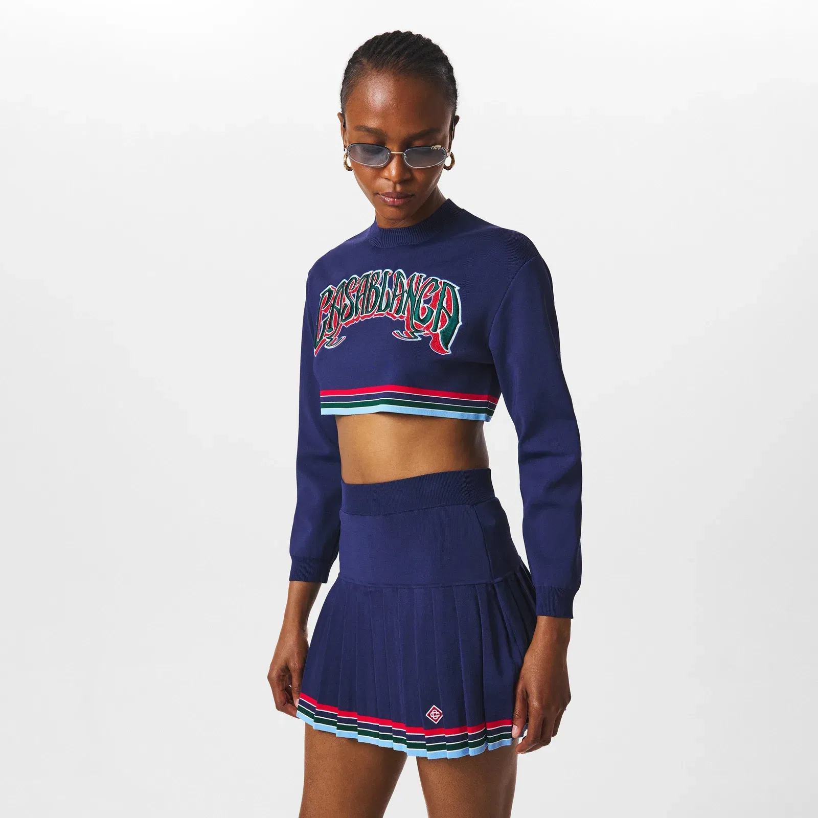 Baseball Relaxed Fit Crew Sweatshirt