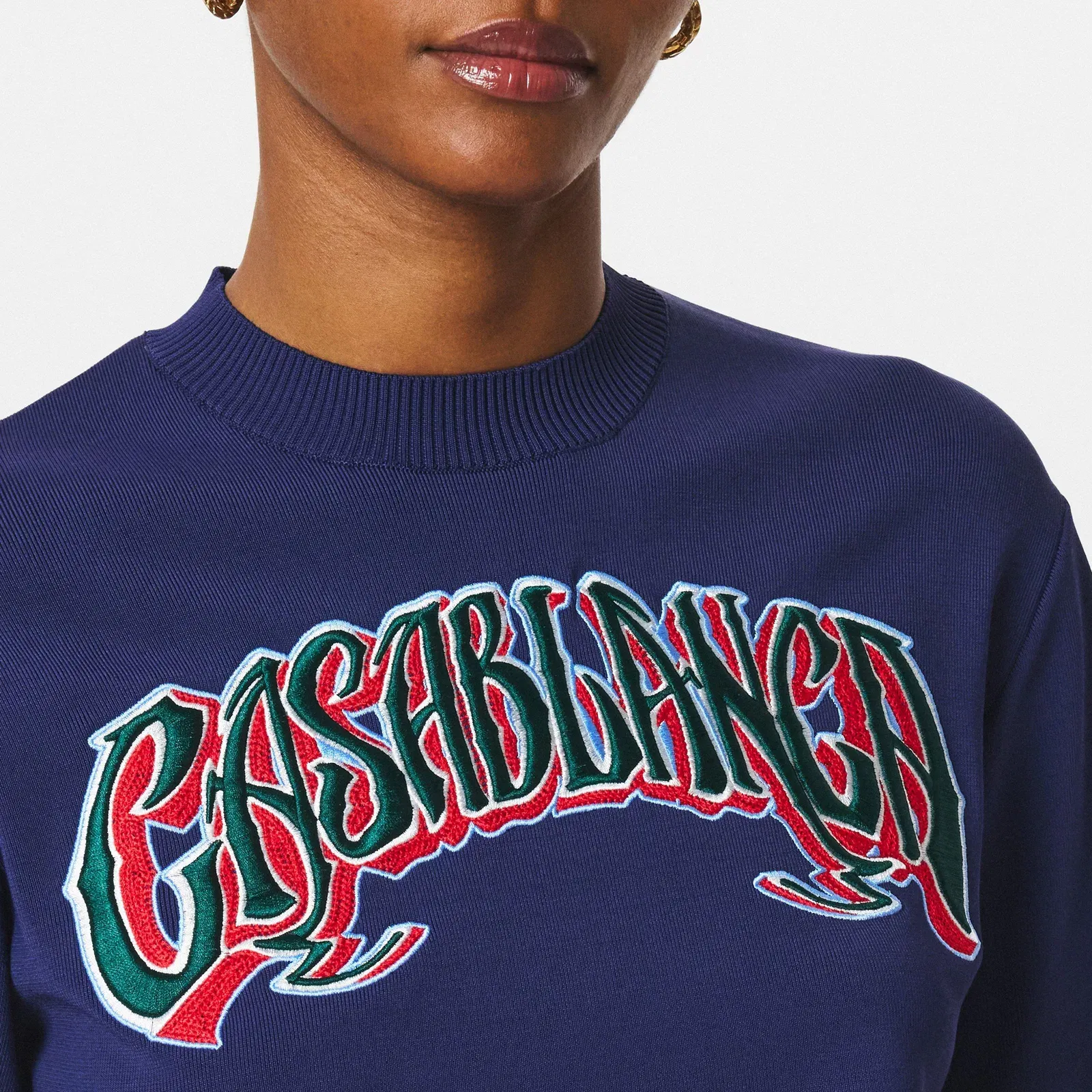 Baseball Relaxed Fit Crew Sweatshirt
