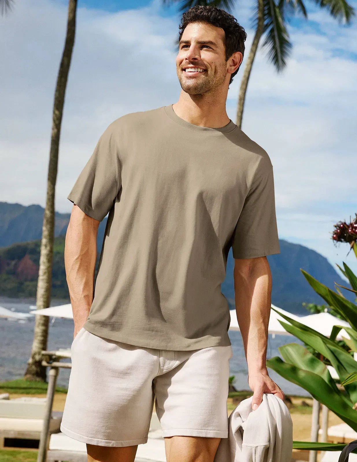 Beyond Yoga SoftKnit Mens Cotton T-Shirt