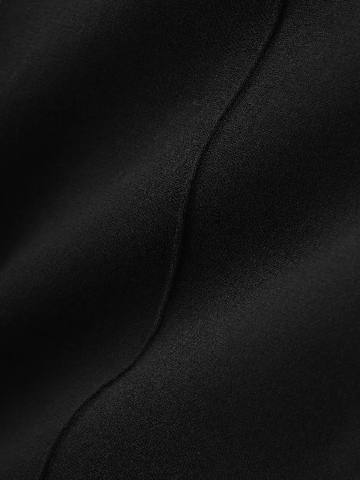 Essentials Double Knit Flared Jogging Pant Black