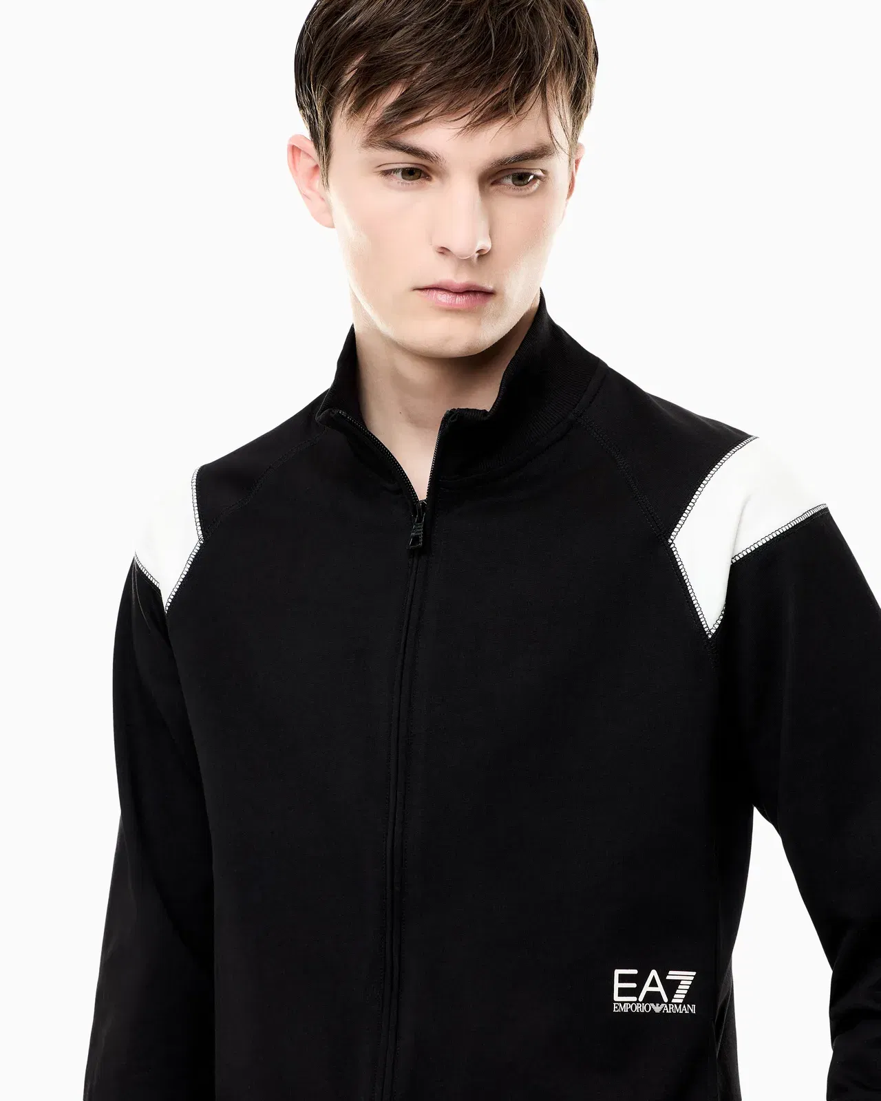 EA7 Core Identity cotton tracksuit