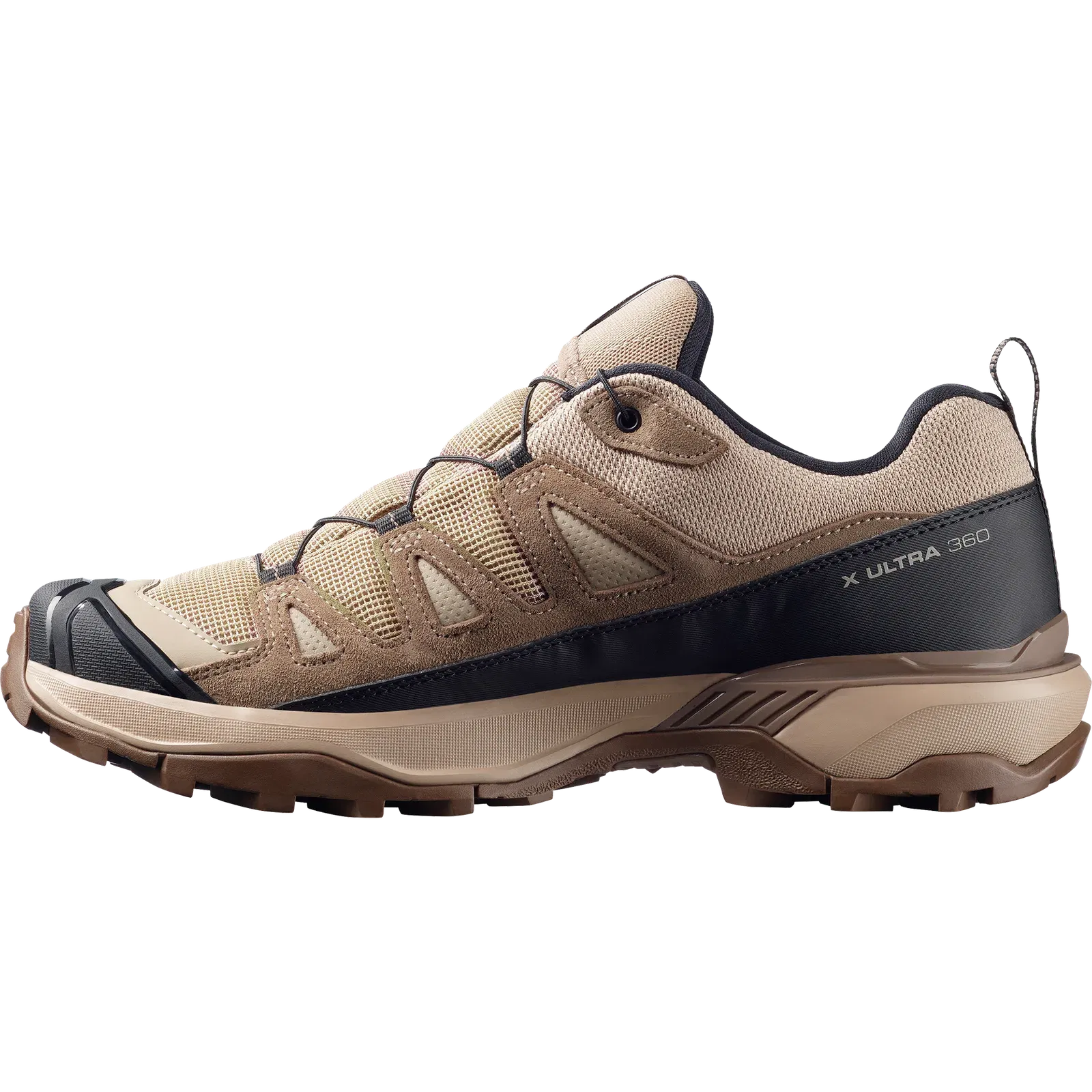 Salomon X Ultra 360 Leather Gore-Tex Hiking & Backpacking Shoes Desert Tan