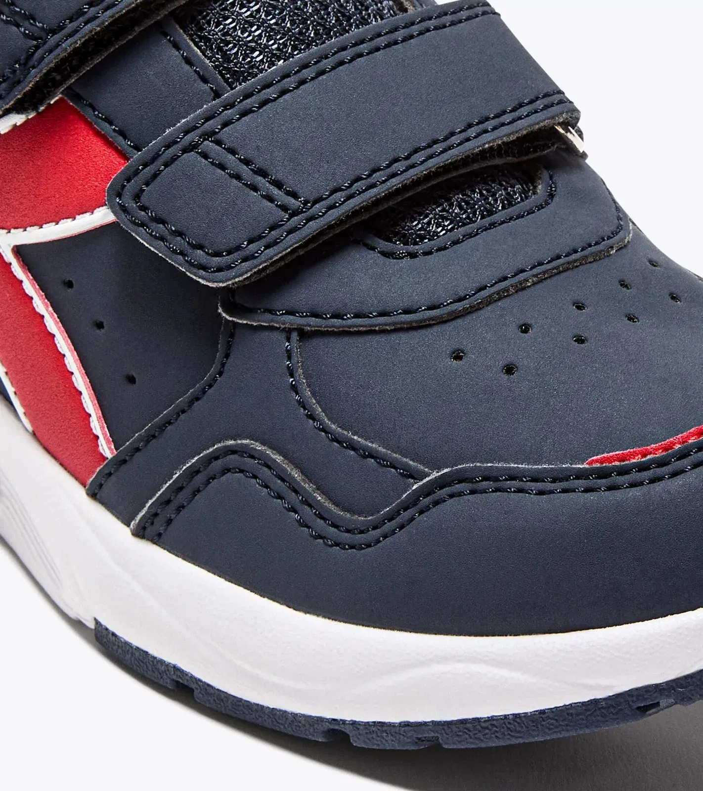 Diadora Falcon 5 Sl Jr V Blue Corsair/White/Fiery Red