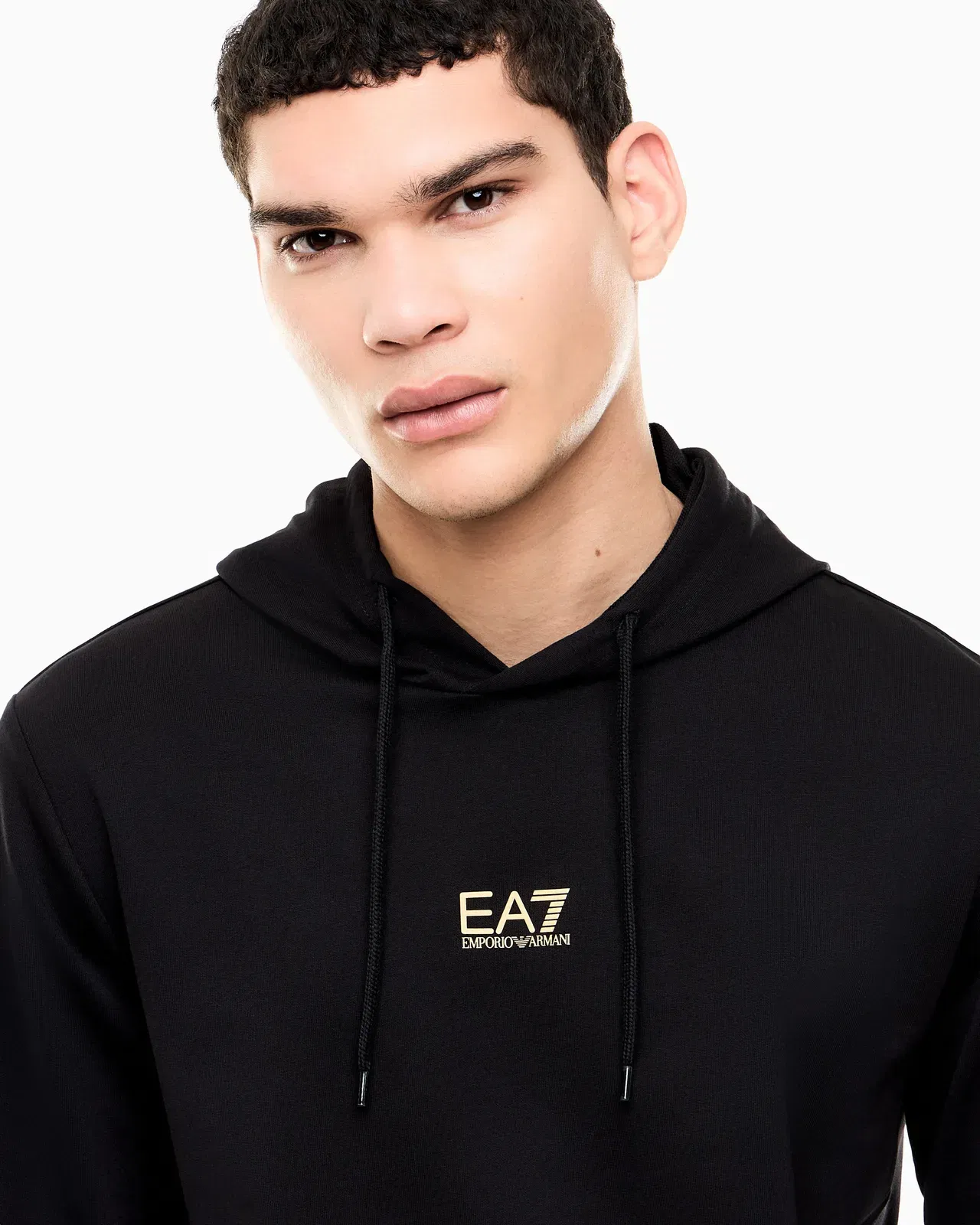 EA7 Cotton business suit with hoodie and joggers Core Identity