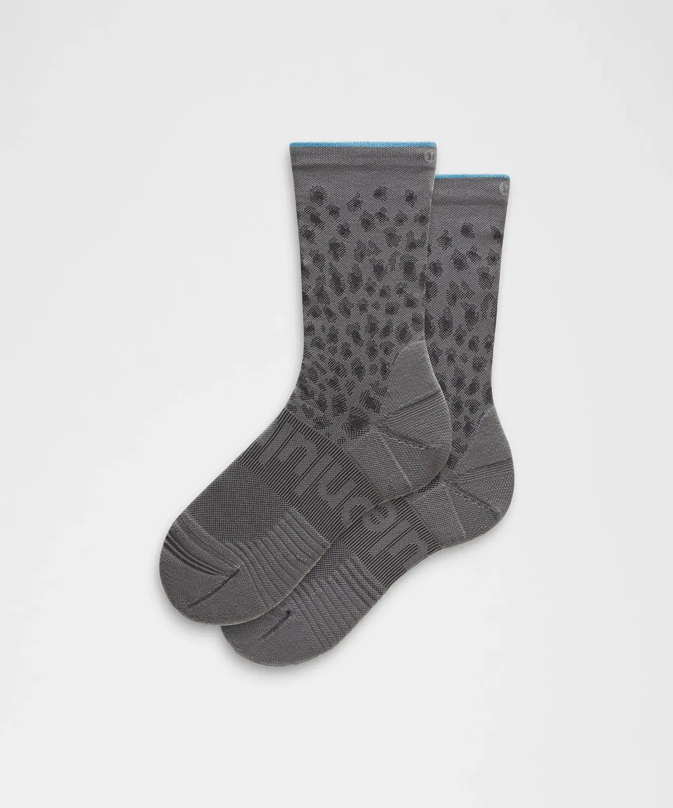 Lululemon Unisex Power Stride Crew Socks *Leopard