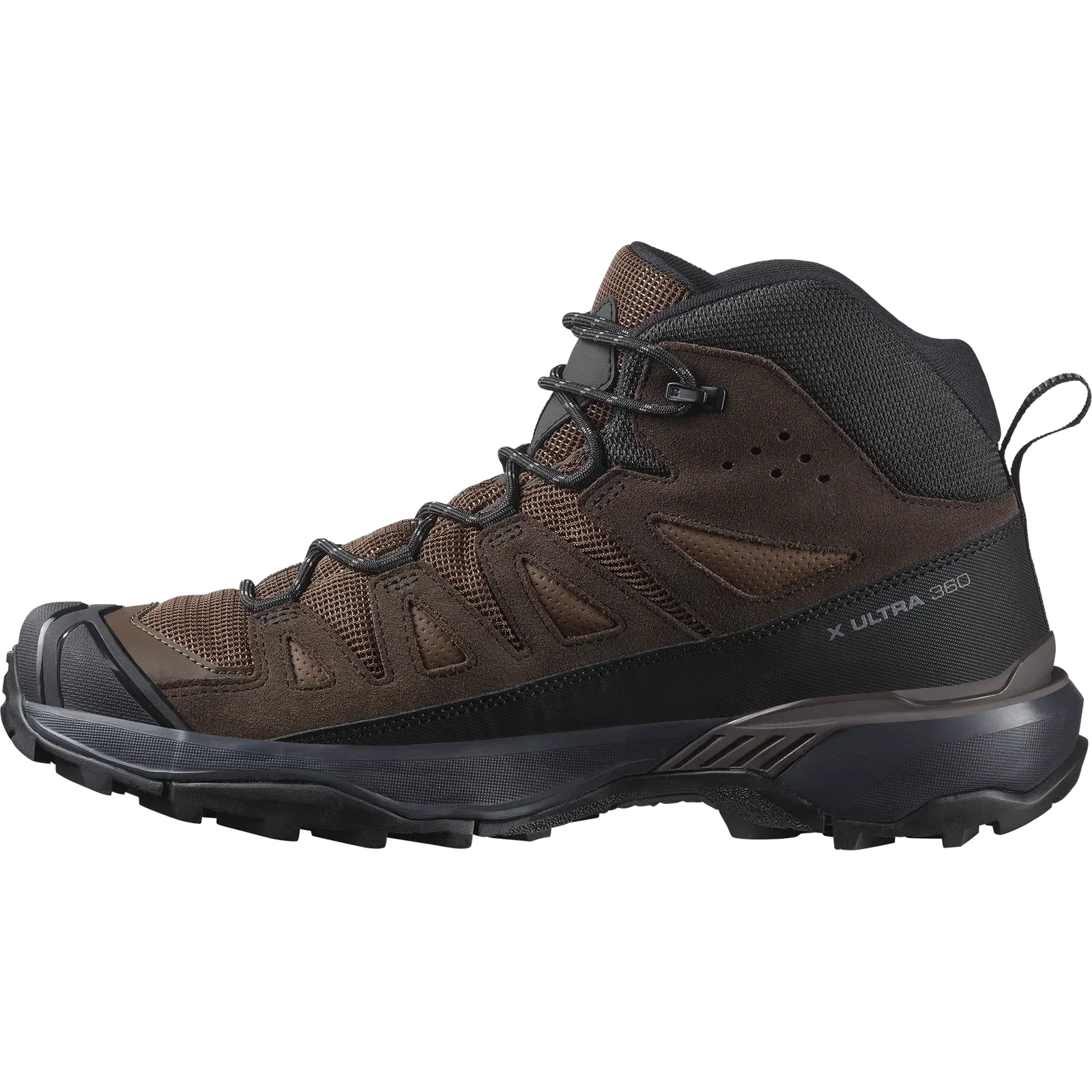 Salomon X Ultra 360 Leather Mid Gore-Tex Hiking & Backpacking Shoes Dark Earth