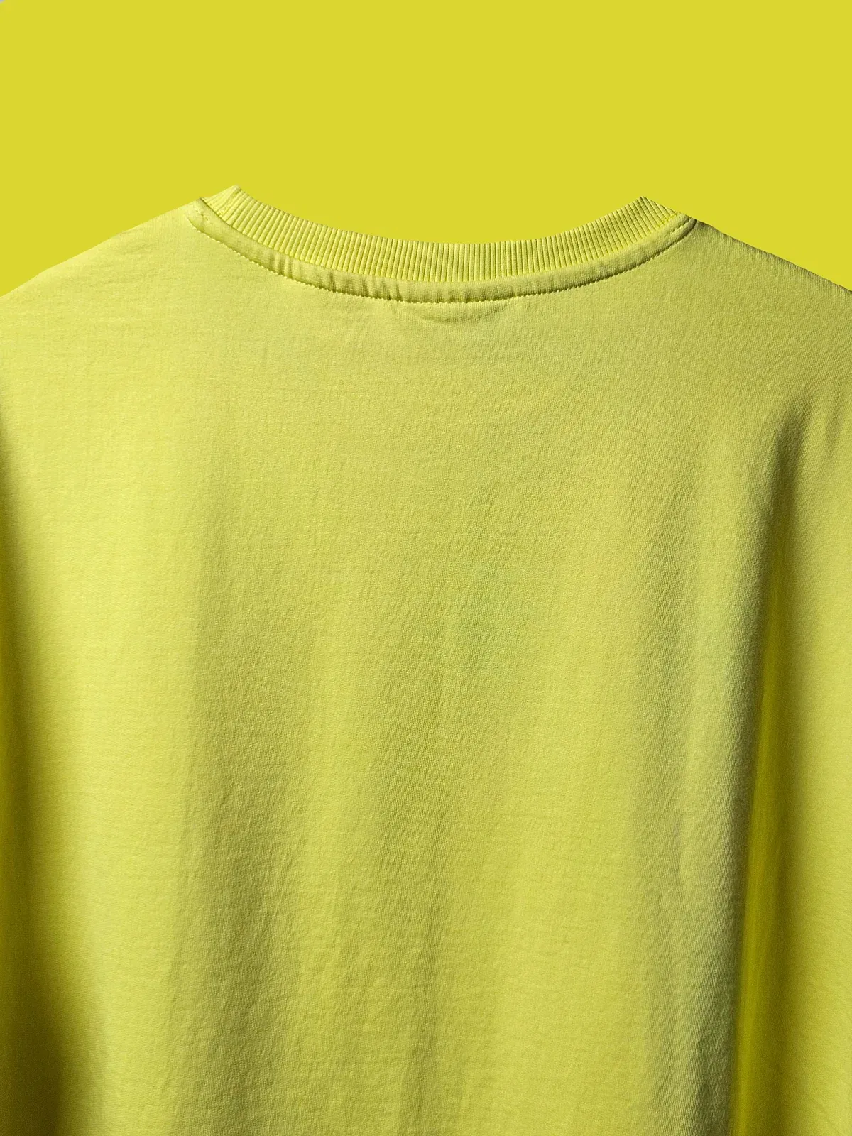 LIME YELLOW EASTERN DRAGON T-SHIRT