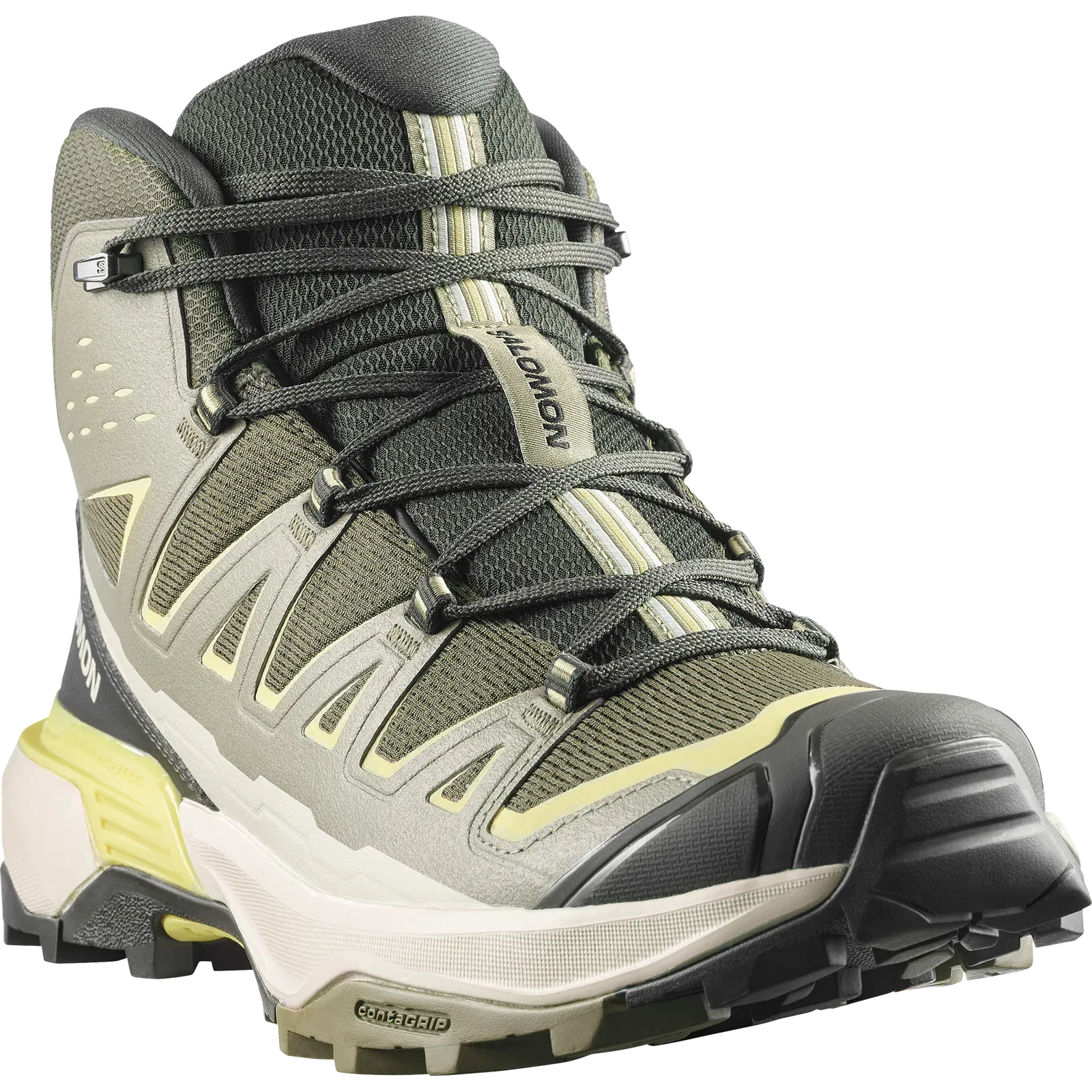 Salomon X Ultra 360 Edge Mid Gore-Tex Hiking & Backpacking Shoes Olive Night