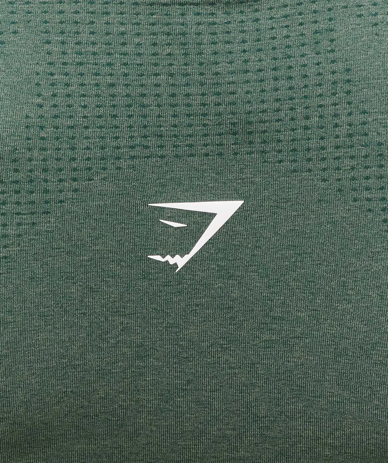 Women's Gymshark Vital Scoop Neck Top Obsidian Green Marl