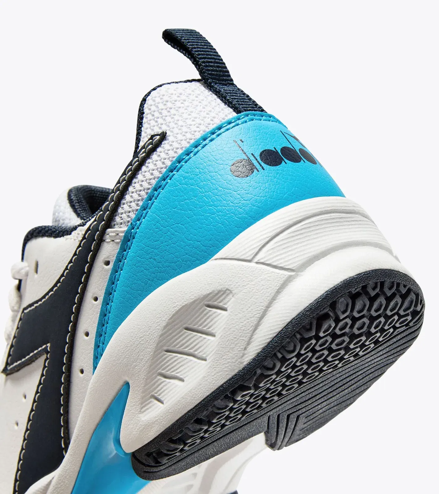 Diadora S. Challenge 5 Sl Jr White/Blue Corsair