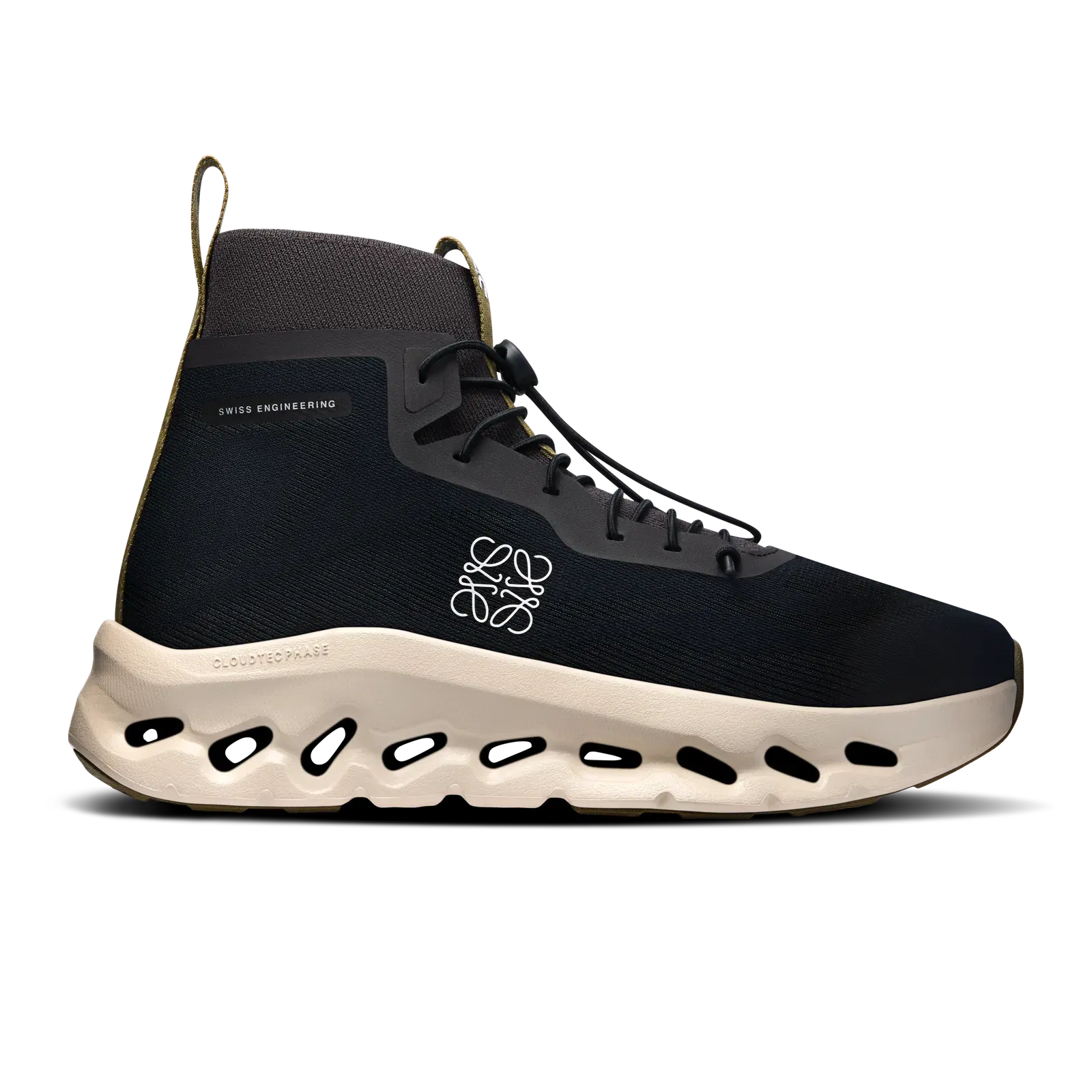On Cloudtilt Hi Loewe Black Oatmeal Olive (Women'S)