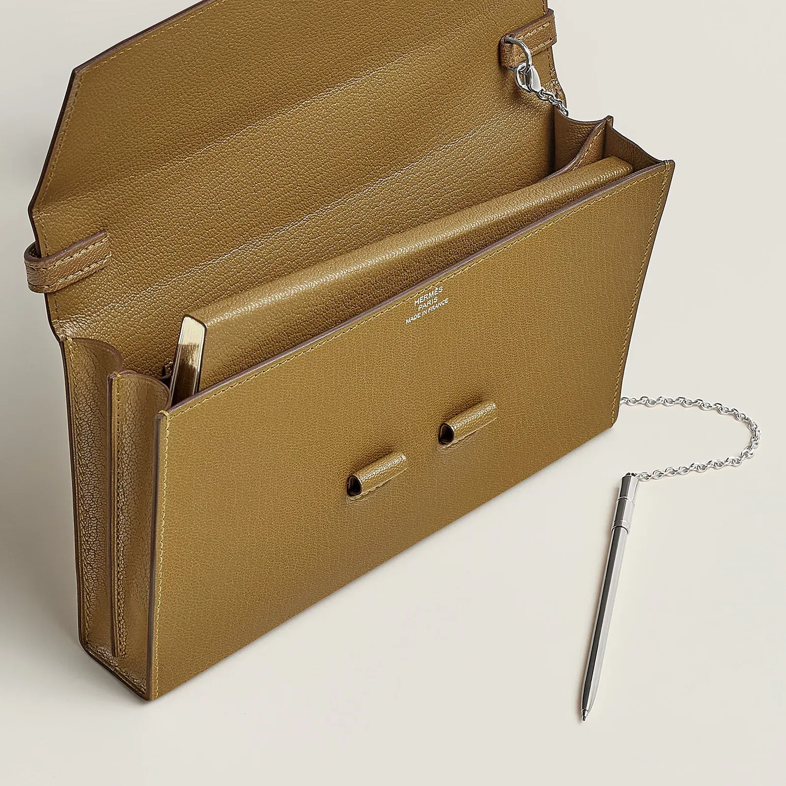 Hermes Coulisseaux To Go Wallet Noir