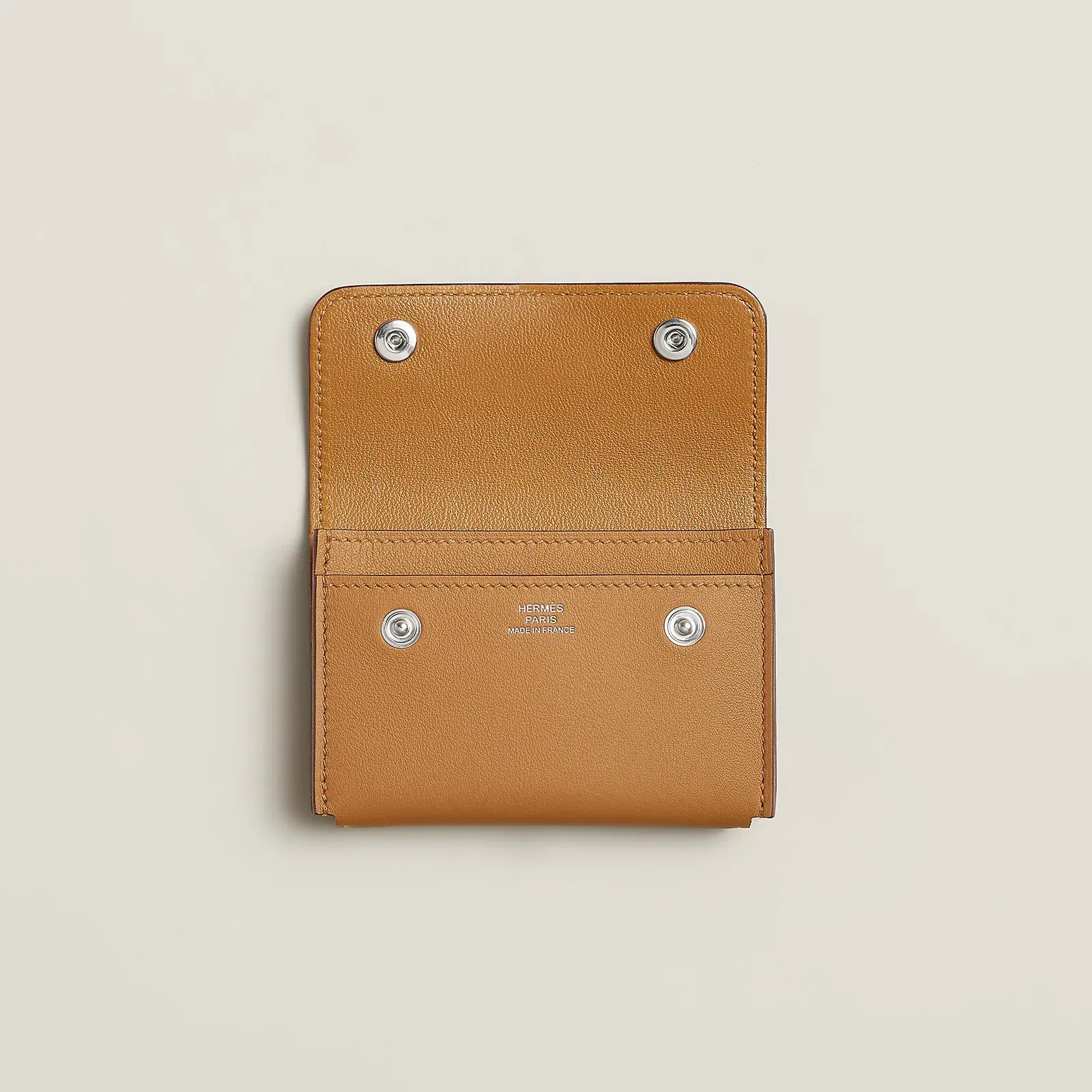 Hermes Hermsnap Card Holder Cleste