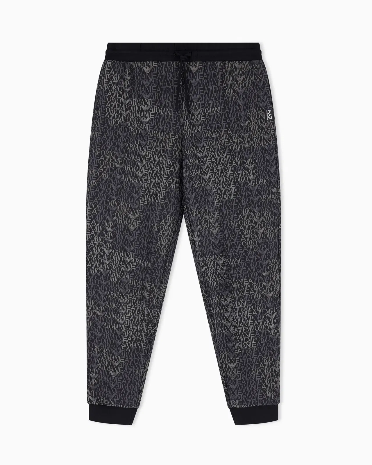 EA7 Regular fit pants Logo Series in cotton-blend jersey