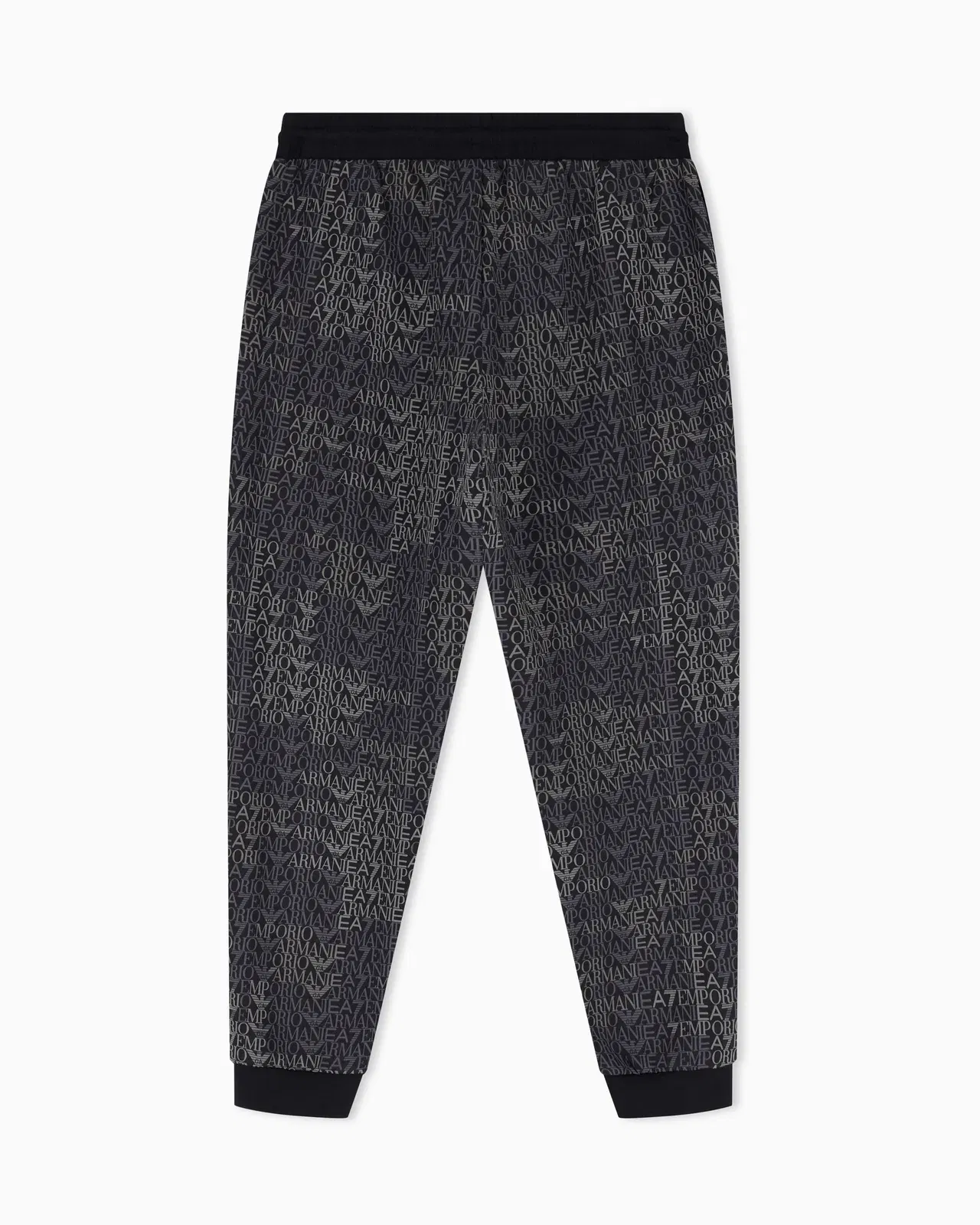 EA7 Regular fit pants Logo Series in cotton-blend jersey