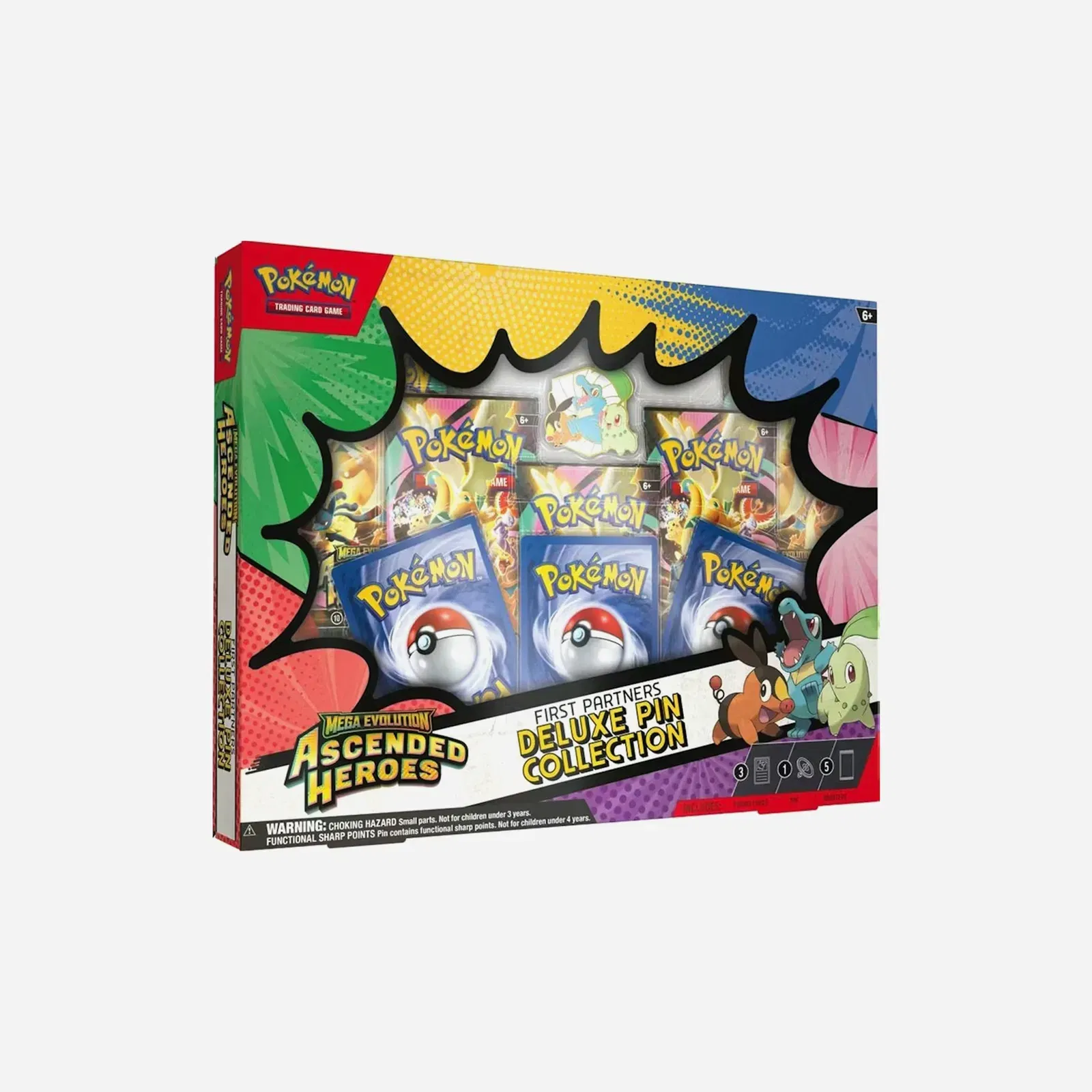2026 Pokemon Mega Evolution Ascended Heroes Deluxe Pin Collection Box