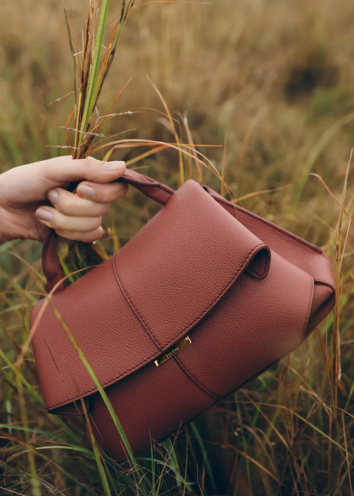 Polene Mokki Mini Textured Terracotta