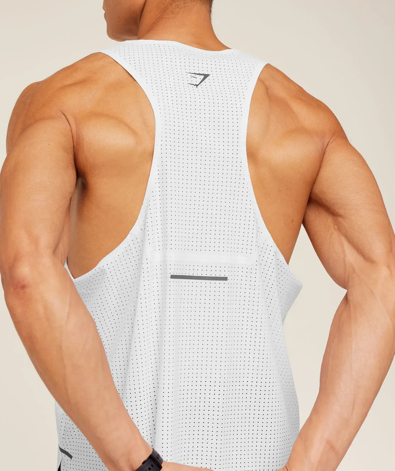 Gymshark Running Elite Race Vest White