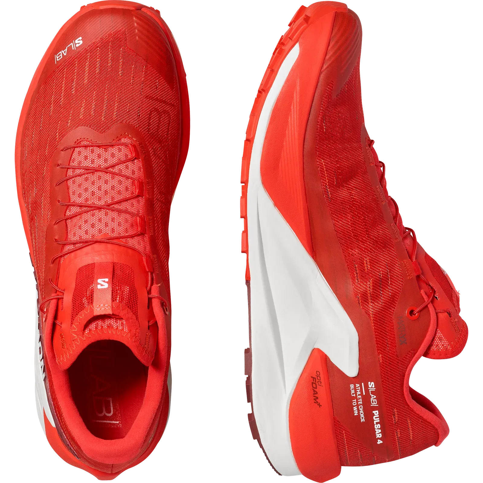 Salomon S/Lab Pulsar 4 Trail Running Shoes Fiery Red
