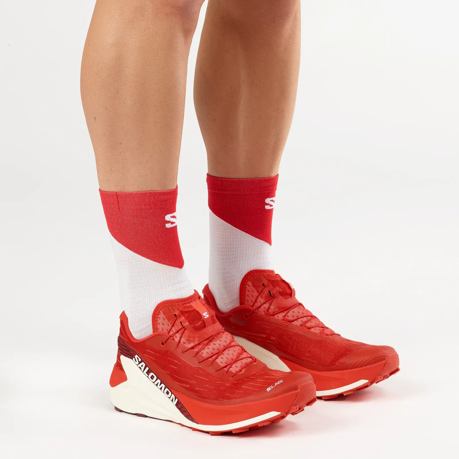 Salomon S/Lab Pulsar 4 Trail Running Shoes Fiery Red