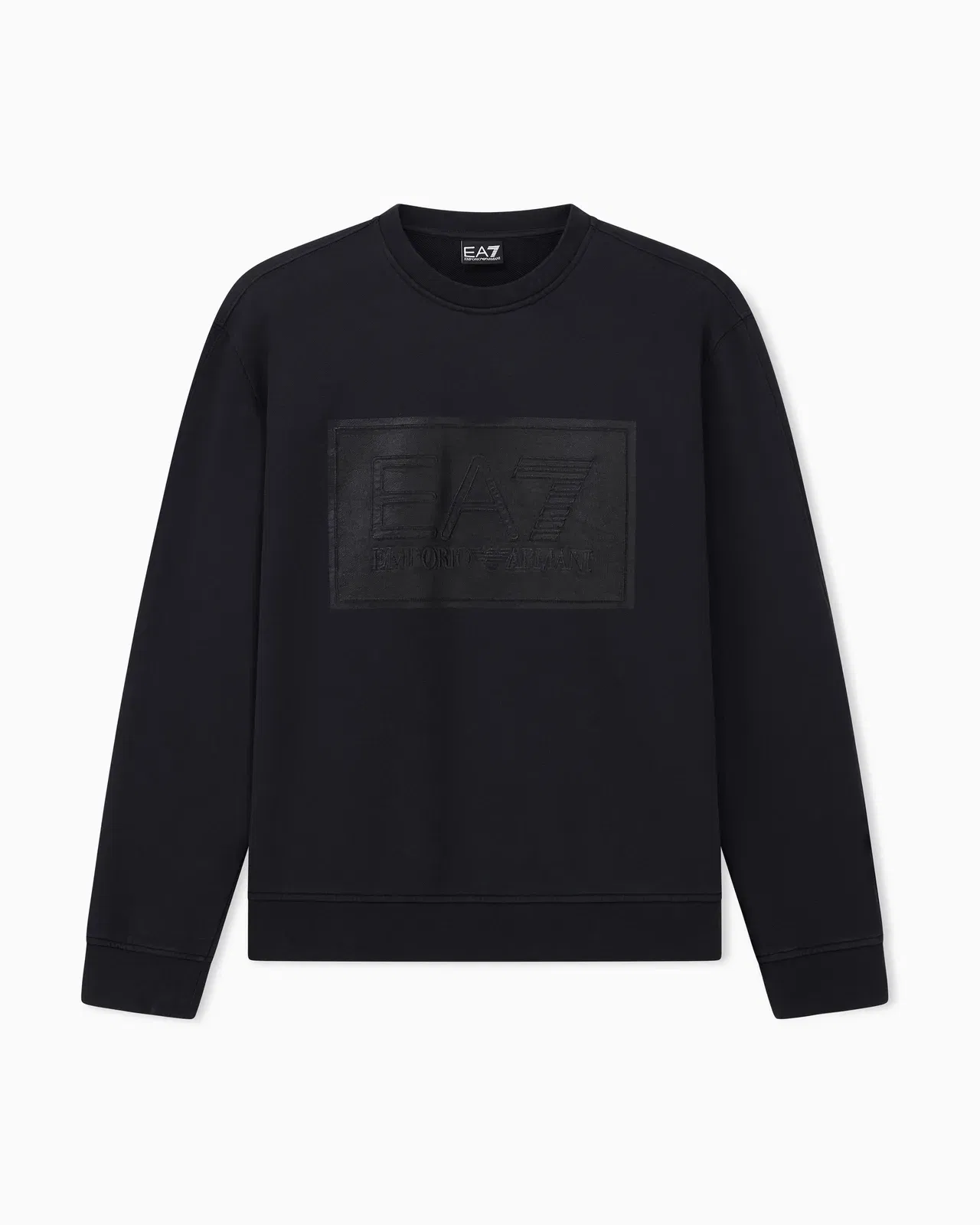 EA7 Sweatshirt oversized in cotton jersey