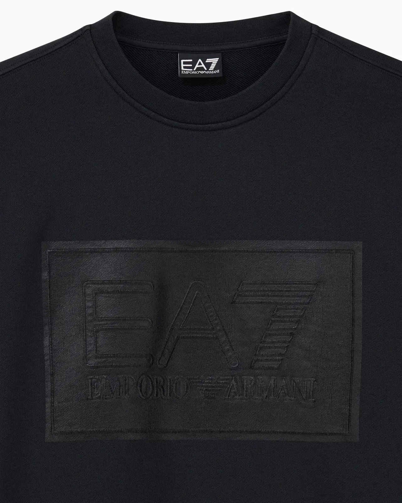 EA7 Sweatshirt oversized in cotton jersey