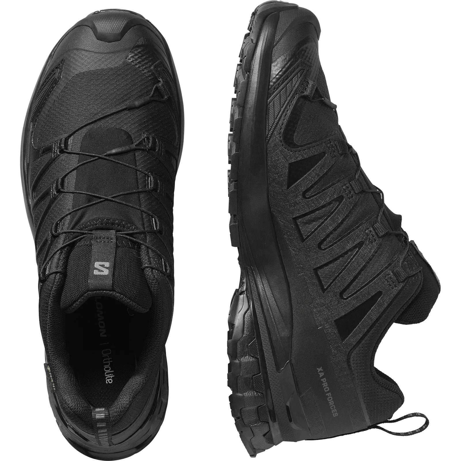 Salomon Xa Pro Forces Gore-Tex Trail Running Shoes Black