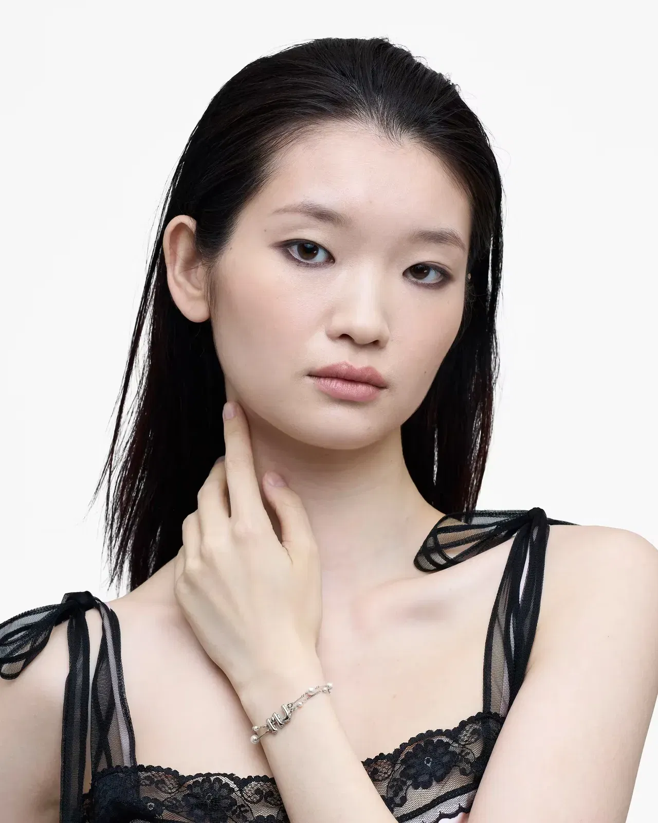 Marc Jacobs The Pearl Mj Balloon Bracelet Silver