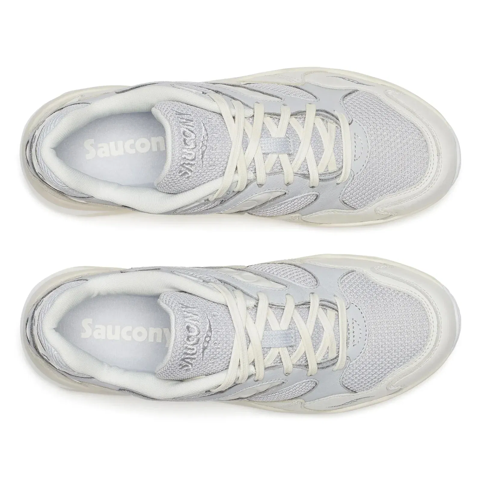 Saucony Grid Shadow 2 Lux Grey | White