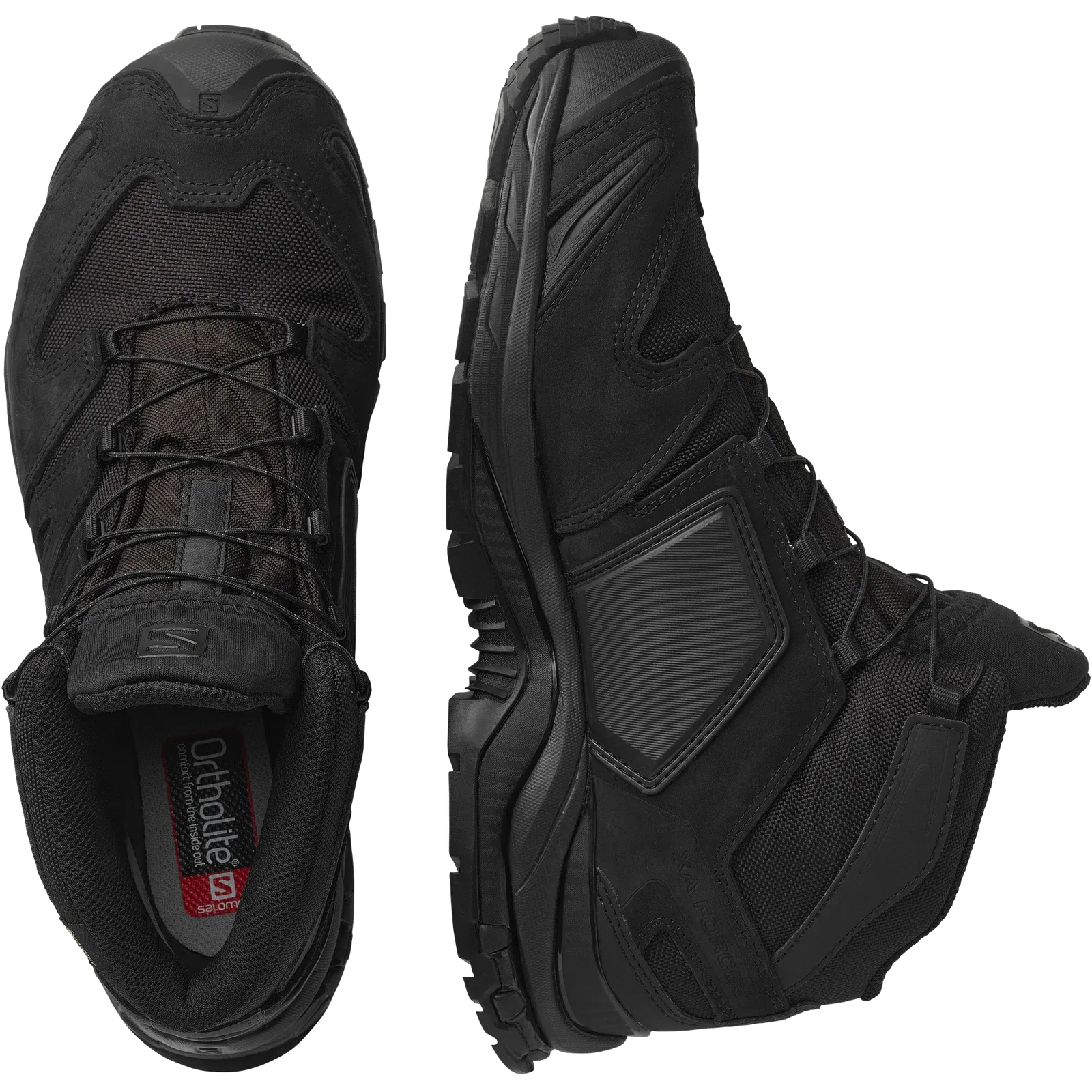 Salomon Xa Forces Mid Wide Gore-Tex En Forces Shoes Black